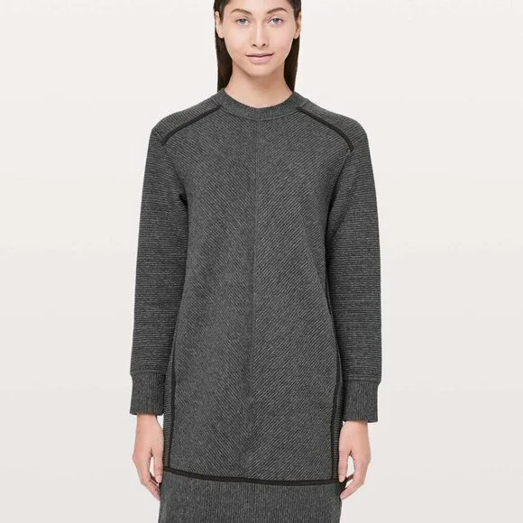 Lululemon On Repeat Dress Cozy Sweater Dress - Picture 9 of 14